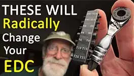 A two inch EDC micro ratchet radically improved the performance of my mini everyday carry tool Kit 264x150