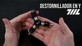 Destornillador en Y de 3 vías 711L para punta hexagonal de 6mm 264x150