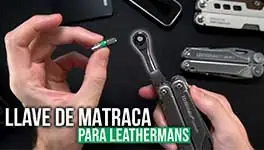 Llave de matraca 711L para multiherramientas Leatherman 264x150