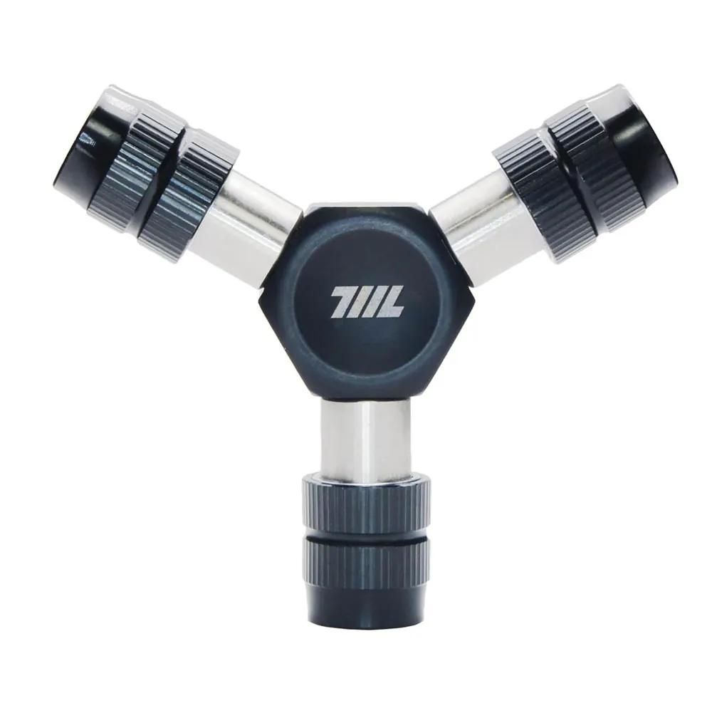 711L EDC Y Driver I Three Way 1 4 Hex Bit Driver I Y Type Hex Socket Wrench I Compact Motorcycle Bicycle Bike Tool BLACK FU