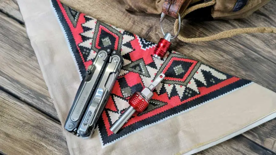 EDC ratchet drivers in ¼” hex shank style for bit holders, and a flat bit format for leatherman multitools