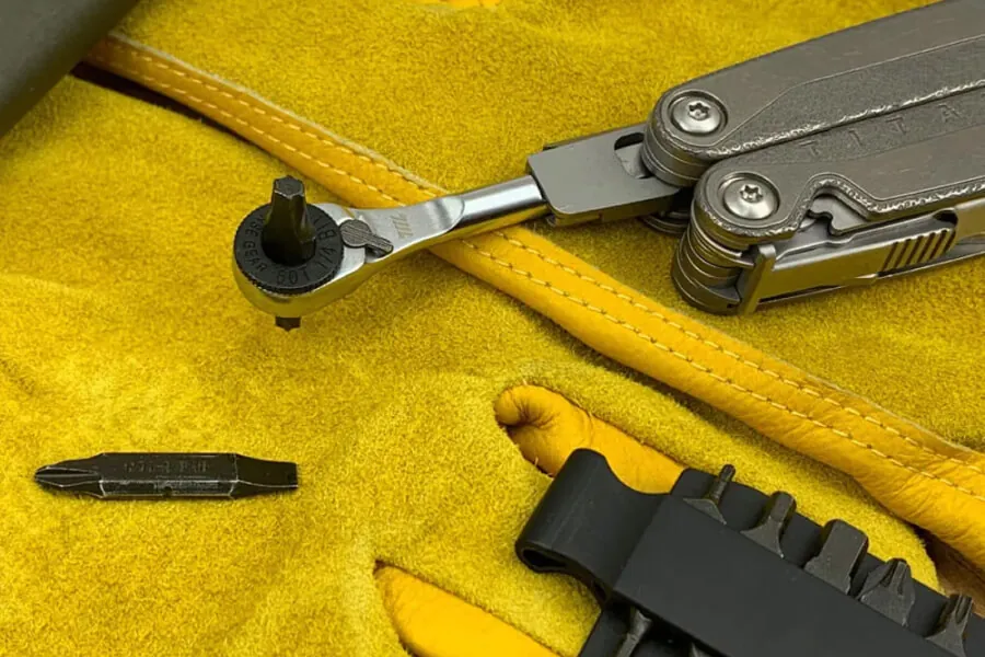 The compact, durable EDC ratchet wrench for Leatherman